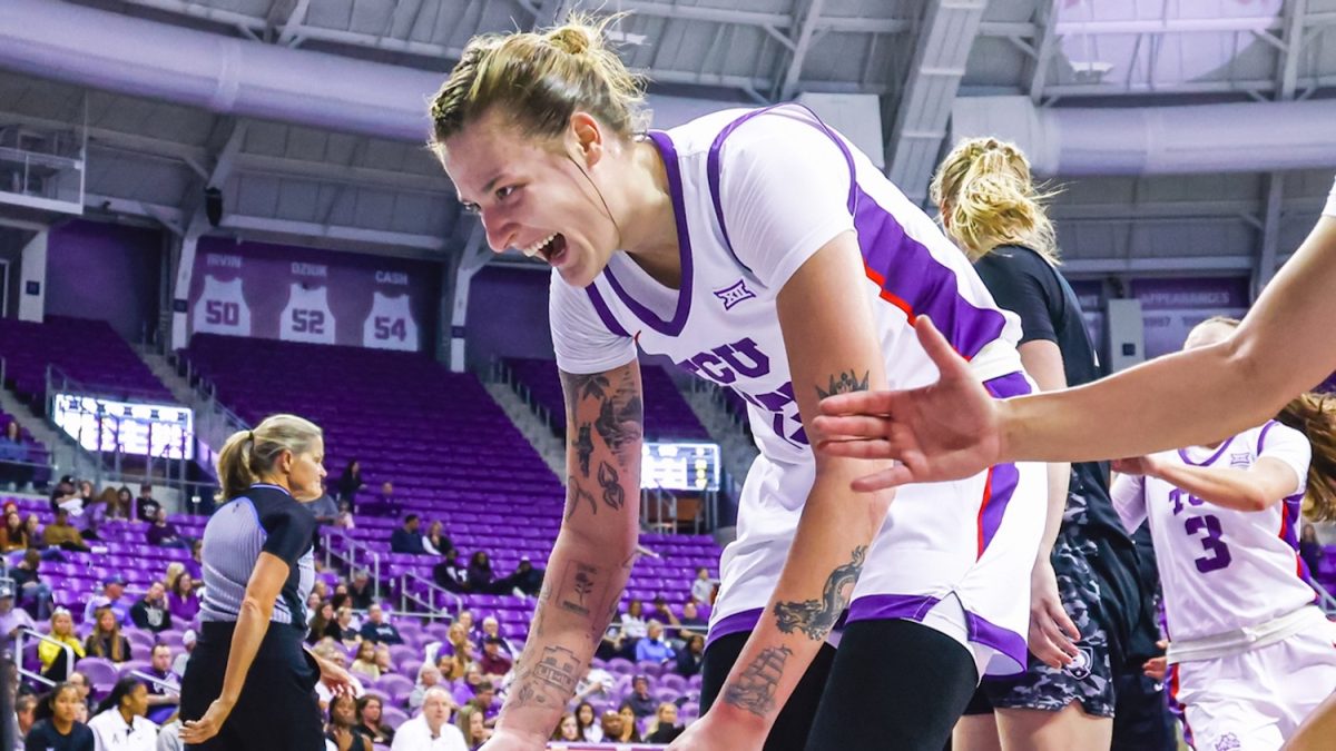 Sedona Prince led TCU basketball to its fifth straight win to open the season over Army 88-51. (photo courtesy of: gofrogs.com)