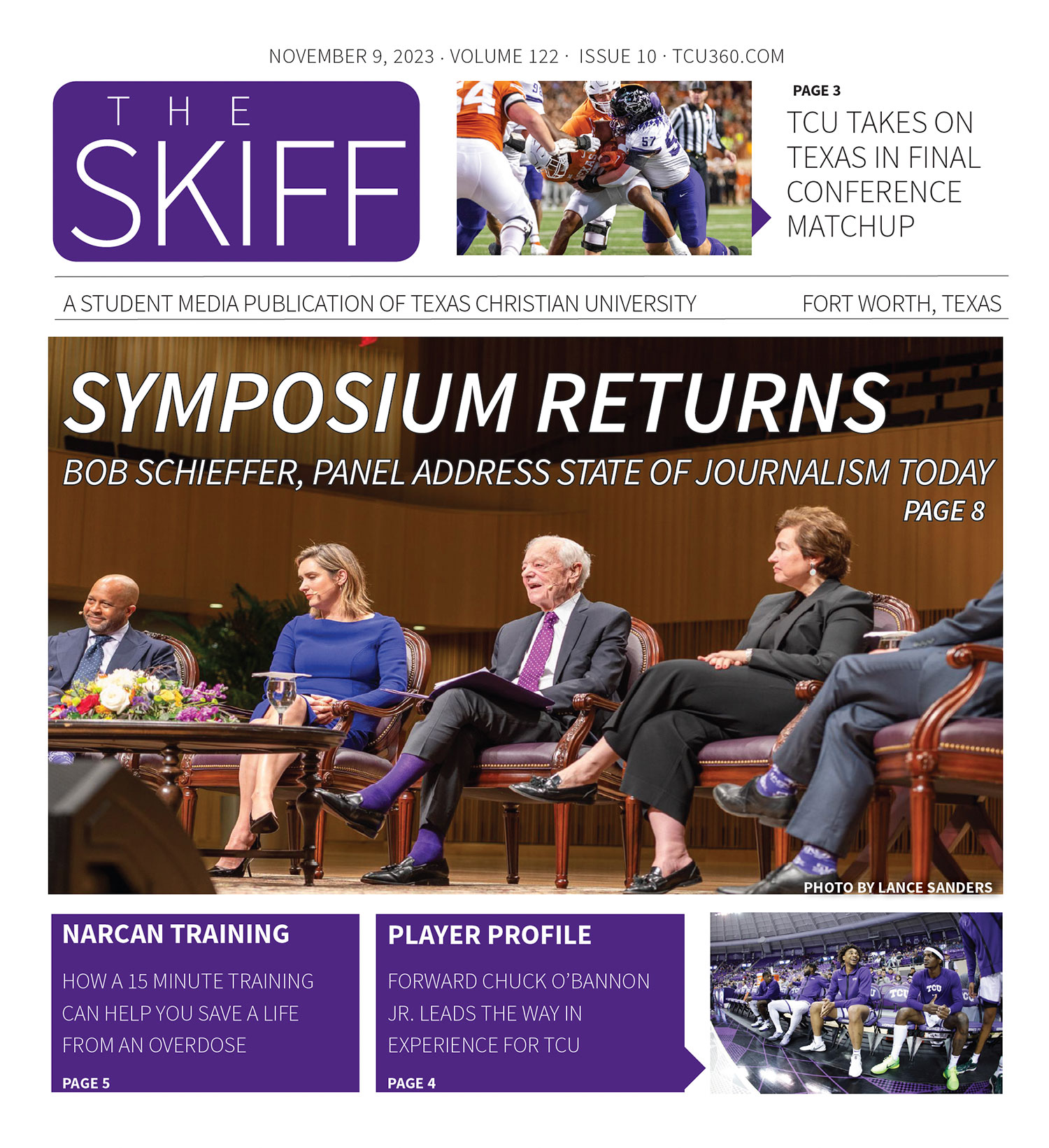 The Skiff: Schieffer Symposiums return