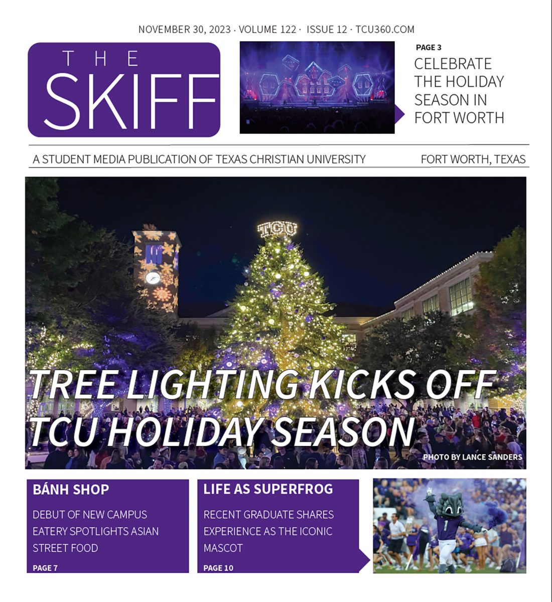 The Skiff: Tree lighting kicks off holiday season