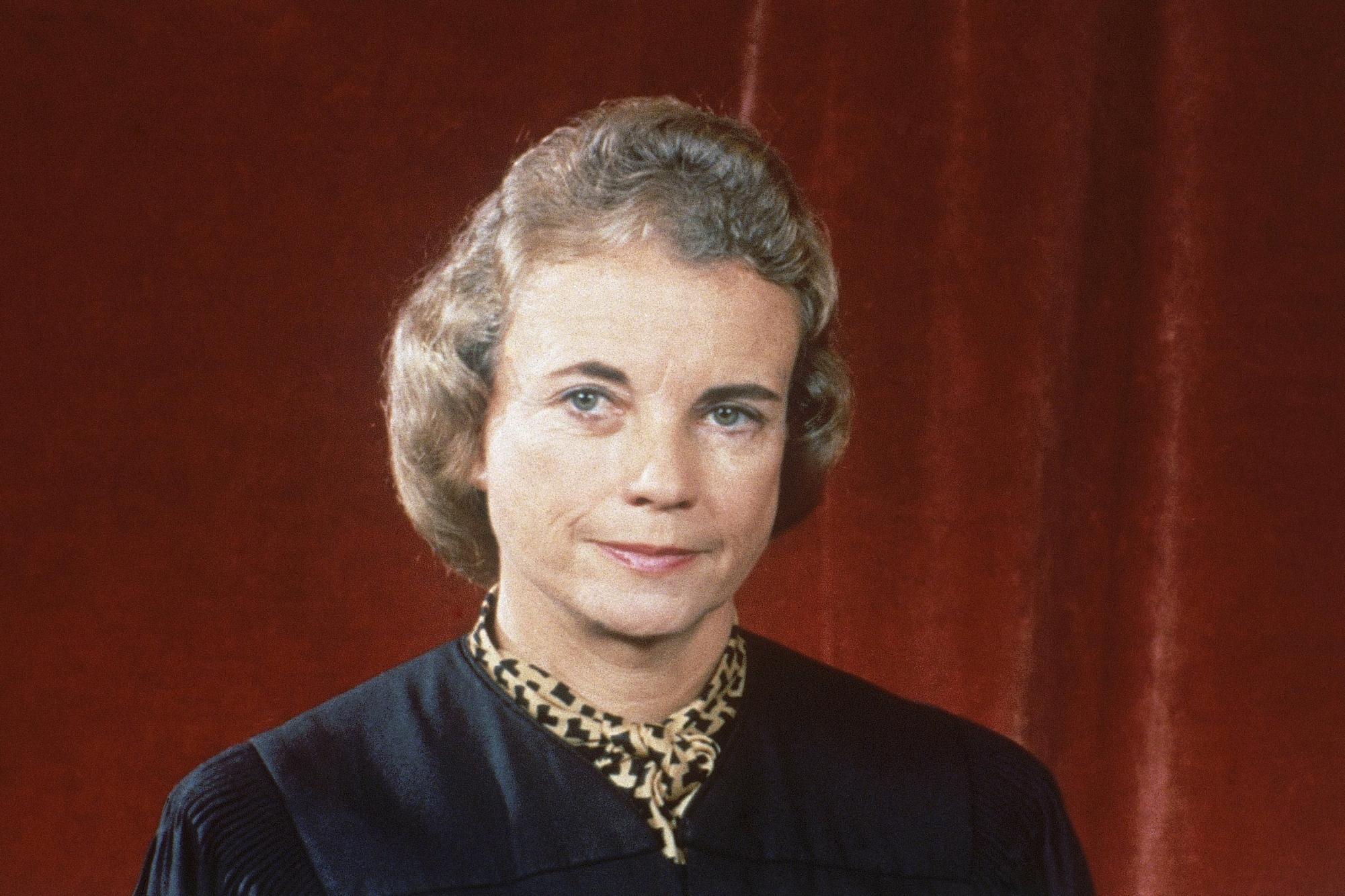 Supreme Court Associate Justice Sandra Day OConnor poses for a photo in 1982. OConnor joined the Supreme Court in 1981 as the nations first female justice, has died at age 93. (AP Photo, File)
