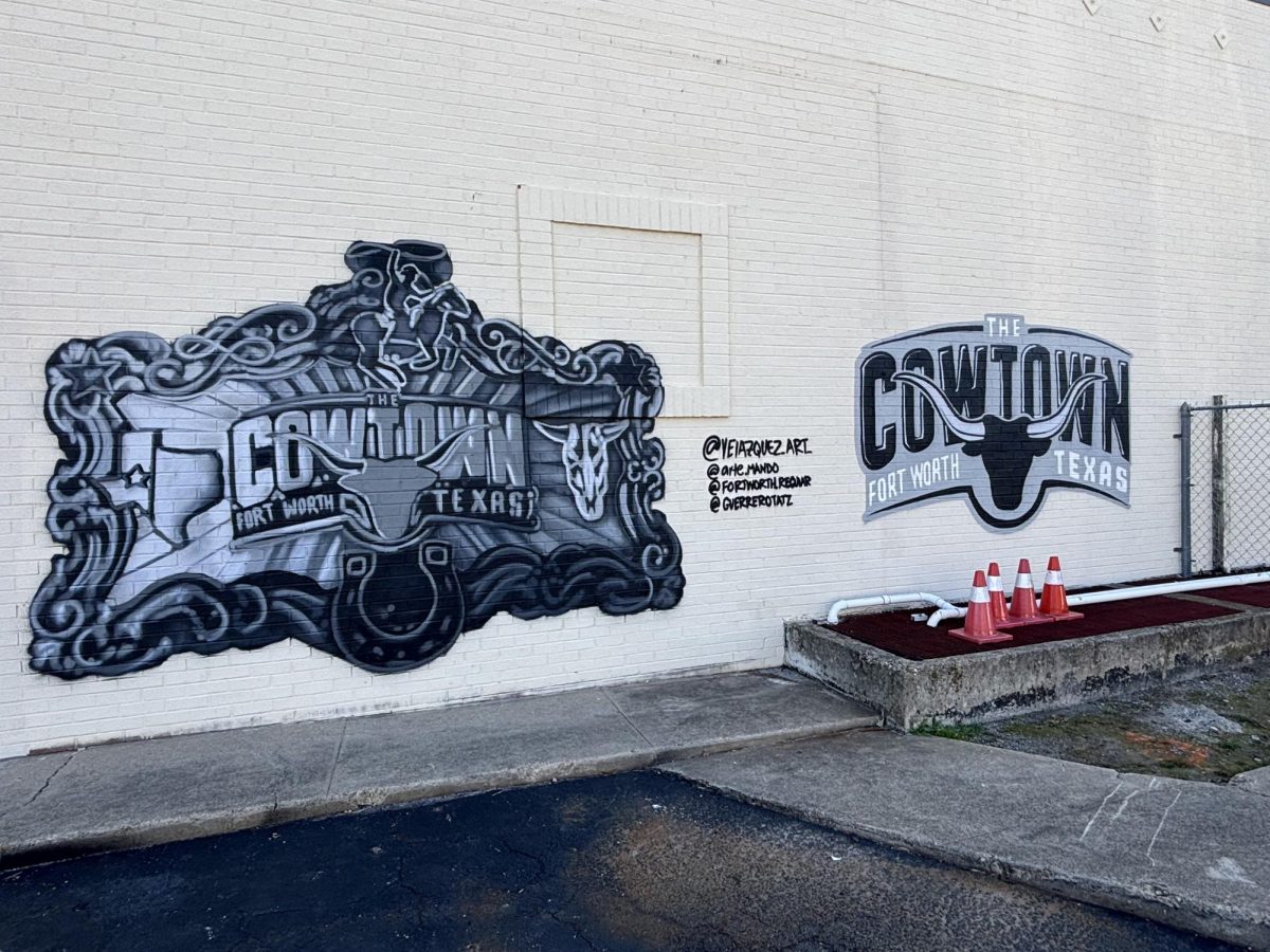 The Cowtown Marathon was established in 1979. The new headquarters, on S. Hills Avenue, features murals that commemorate its impact on the community. (Micah Pearce/Staff Photographer)
