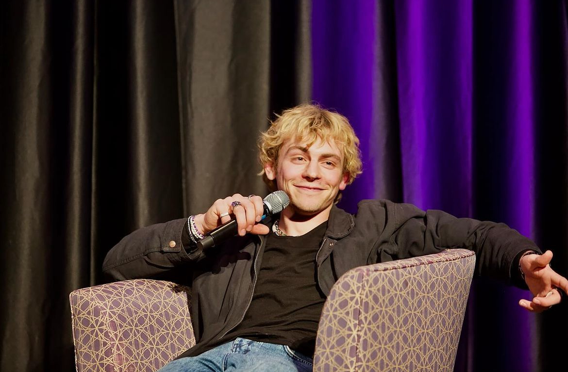 Ross Lynch spoke and performed at TCU Feb 24. (Marina Magnant/Staff Photographer) 
