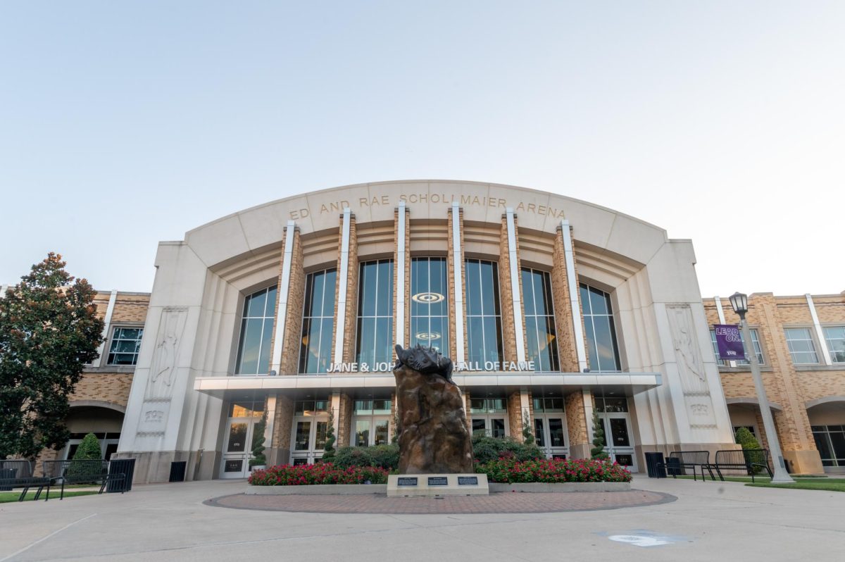 Schollmaier Arena during the sunset on Sept. 9, 2024.