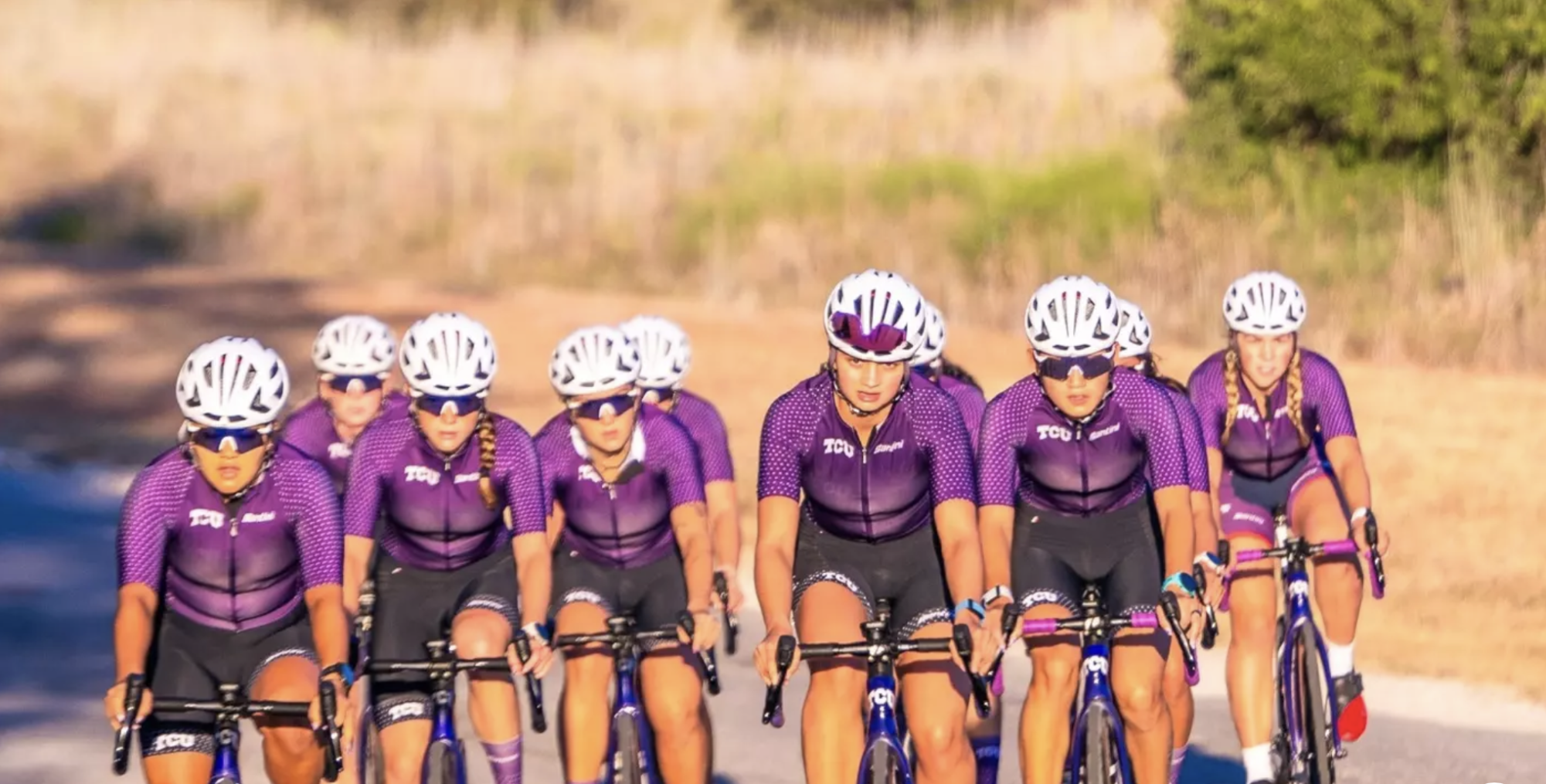 TCU woman's triathlon team wins first at their first race of the season.