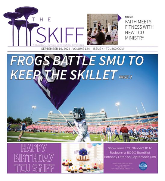 The Skiff: Frogs battle SMU to keep the Iron Skillet