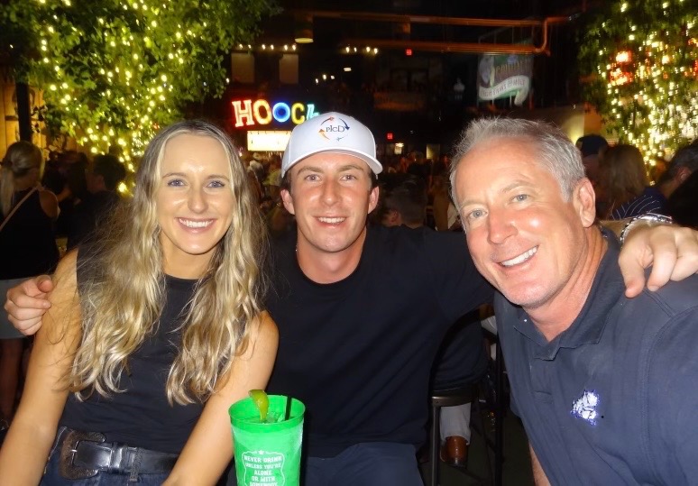 Maverick Cavanaugh, his dad and his sister. Photo courtesy of Maverick Cavanaugh