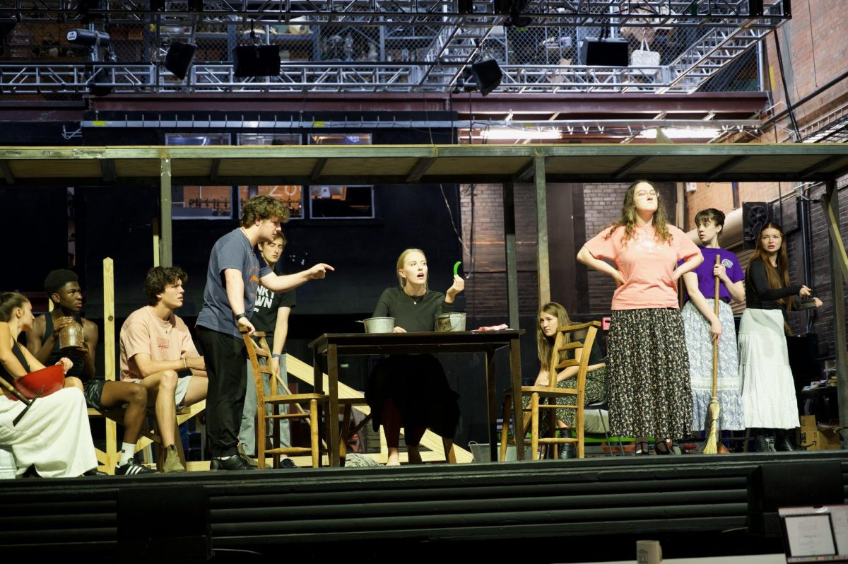 TCU Theatre students prepare for the upcoming performance of “Bright Star.” (Rachel McCutchen/Staff Writer)