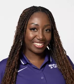 Brittani McLaurin serves as the new TCU Spirit Director. 