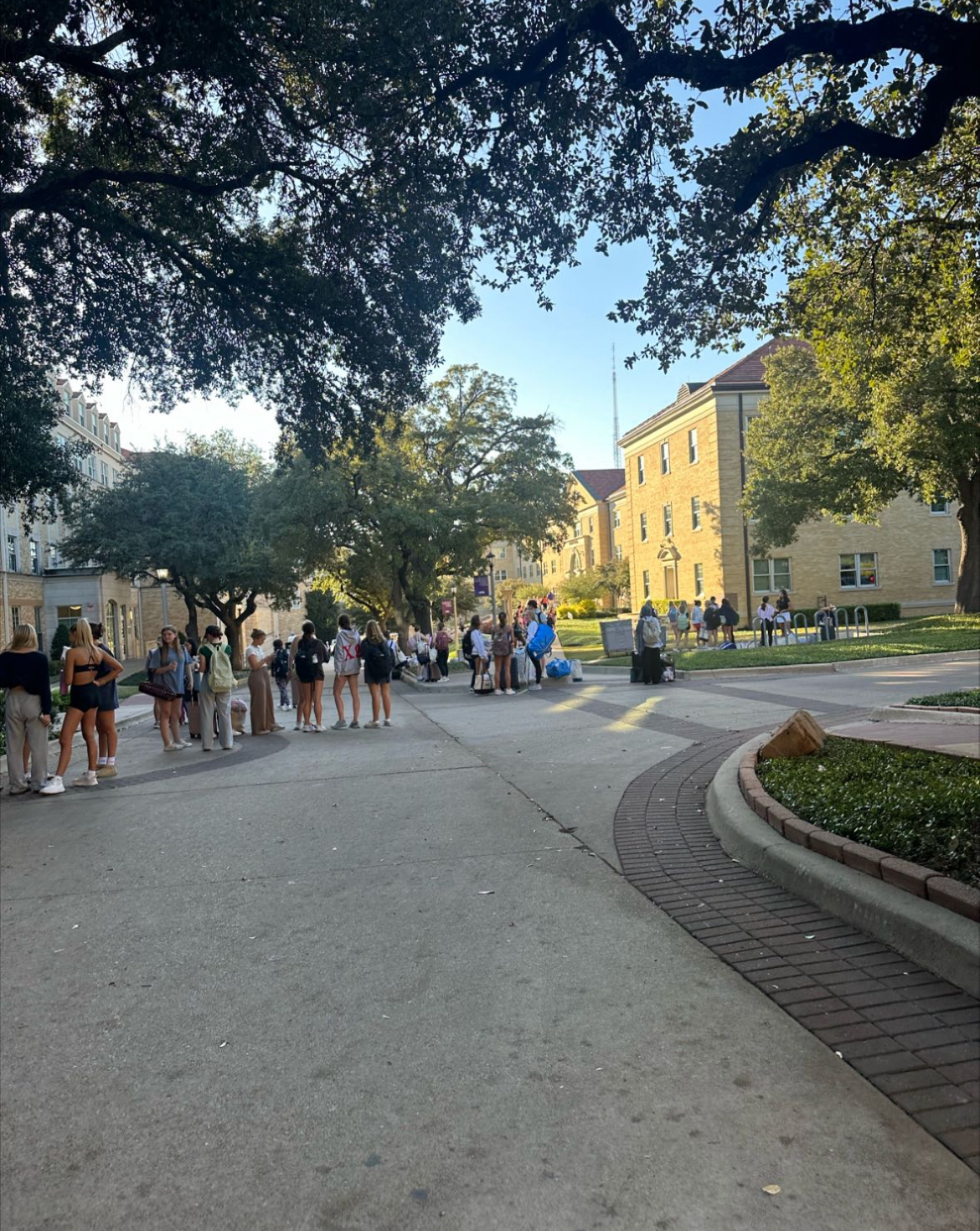 First-year residents evacuated Colby Hall due to flooding. 