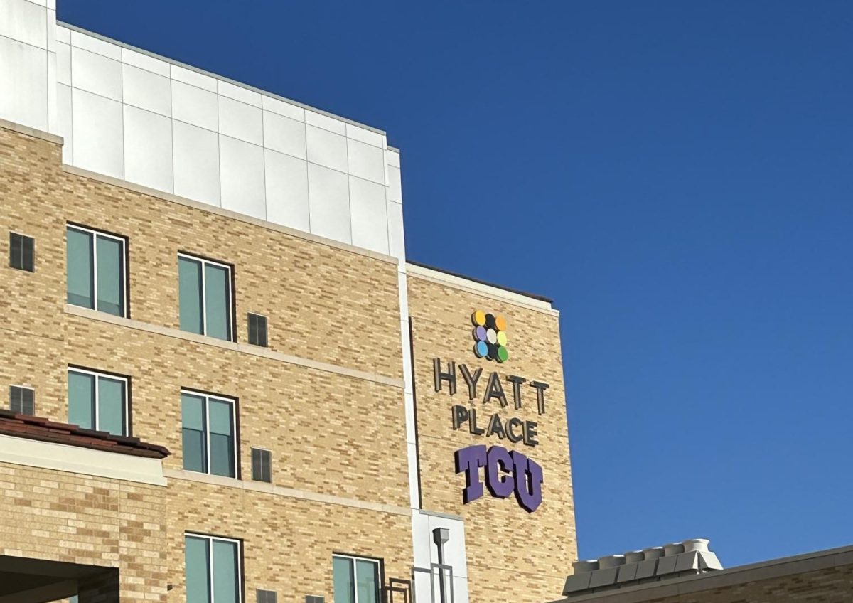 The TCU Hyatt Place located at 3029 Sandage Ave Fort Worth, TX  76109. (Grace Lewis/ Staff Writer)  