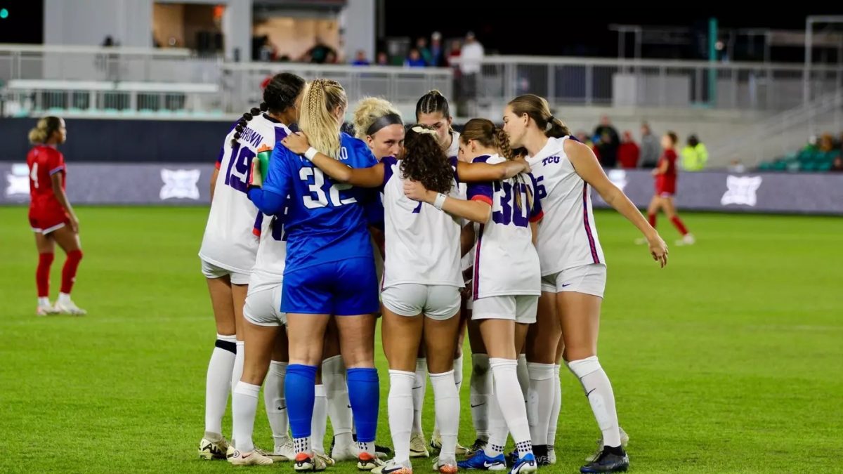 TCU women's soccer falls to Kansas in the Big 12 Championship on Nov. 9, 2024.