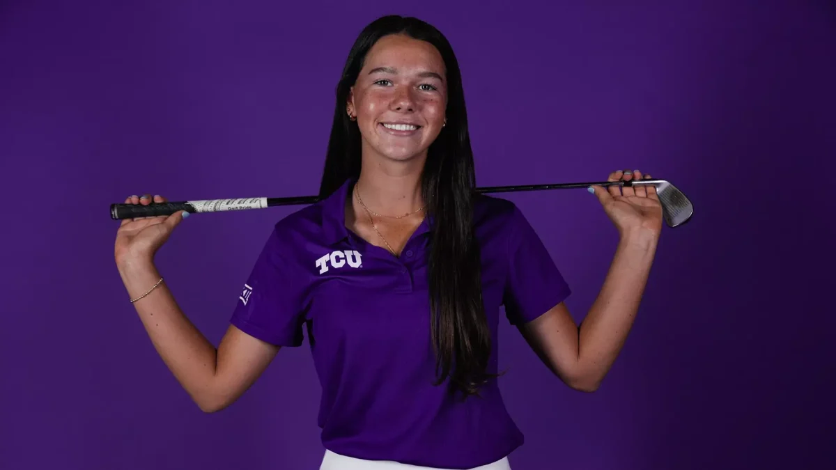 TCU signs touted U.S. Amateur O'Brien to 2025-26 roster (Photo courtesy of GoFrogs.com)
