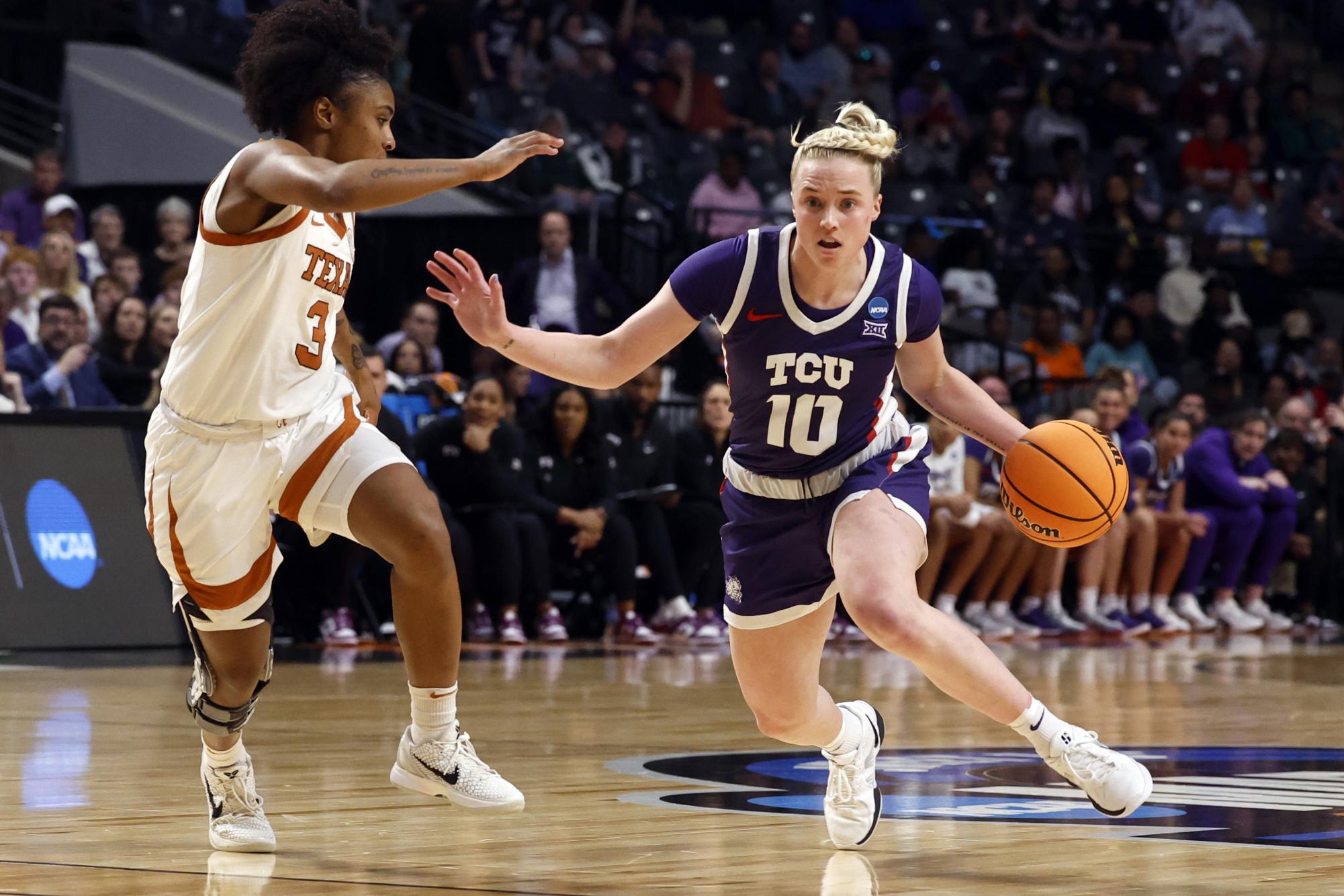 Horned Frog women's basketball finish their post-season run in a hard-fought battle against the Longhorns.