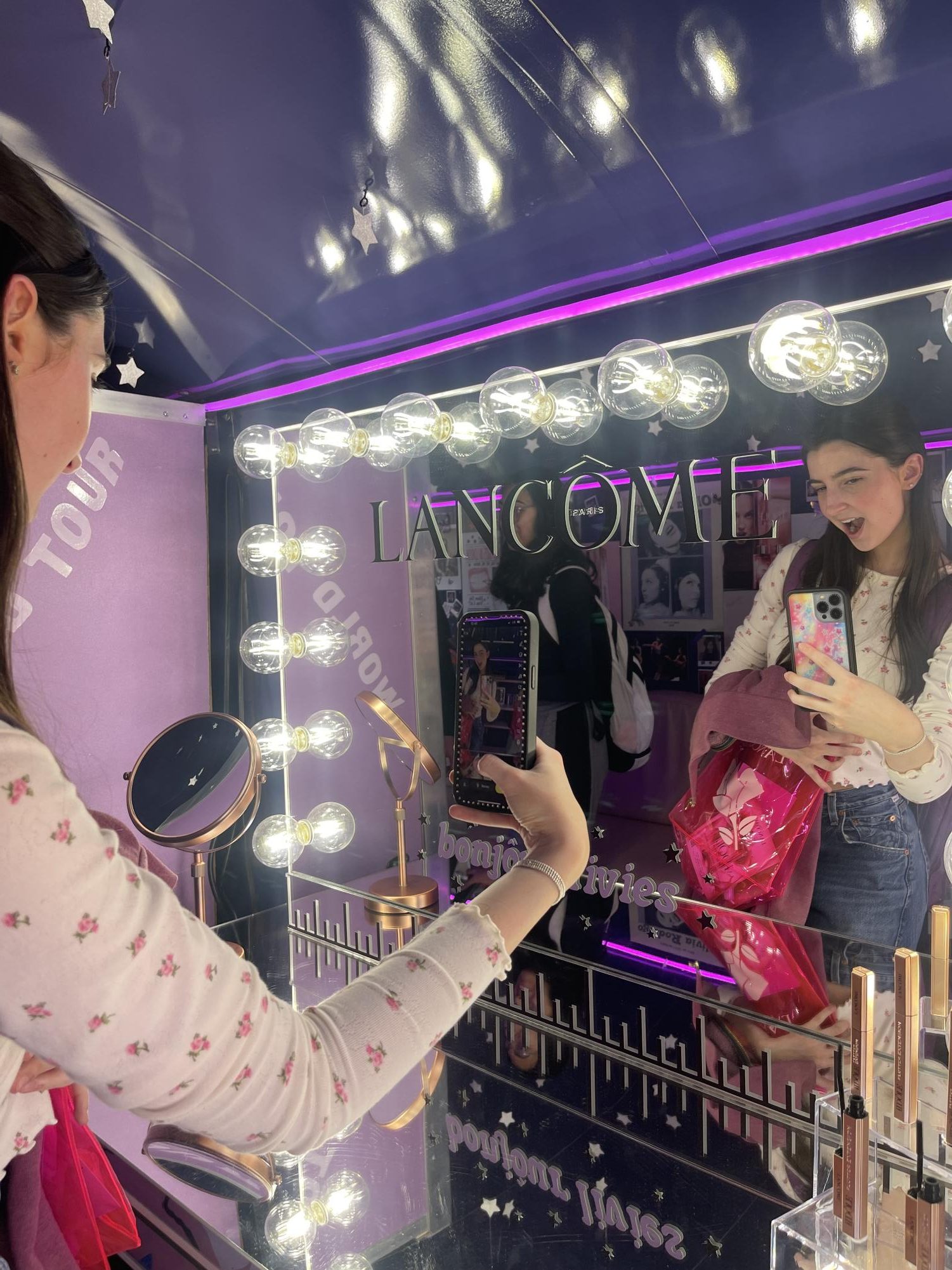 Lancôme's Tour Bus Experience, featuring Olivia Rodrigo, stopped at TCU to hand out free cosmetics and engage with students, aiming to revitalize the brand's image among Generation Z.