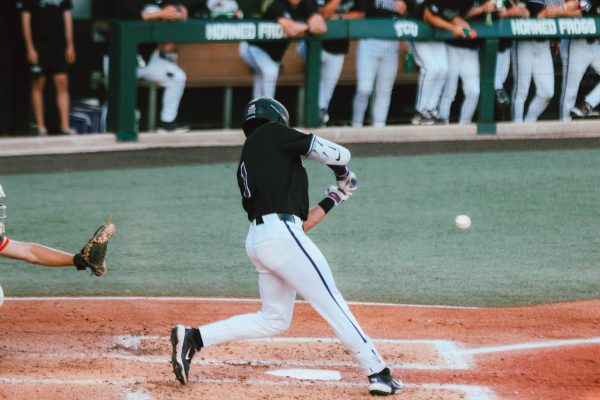 TCU Jack Bell attempt against UTRGV at Lupton Baseball Stadium &amp; Williams-Reilly Field on March 25th. 