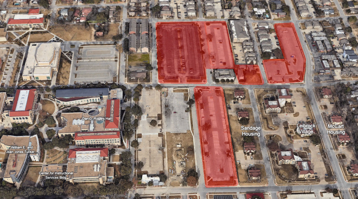 In preparation for a new east campus parking garage, lots 15, 28, 29 and 30 will be closed by fall 2025. 