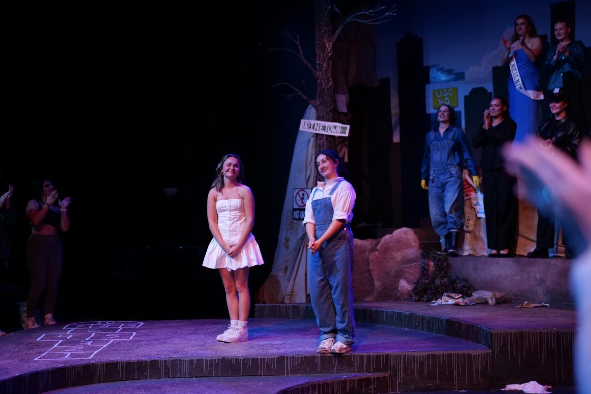 Professional shot of APO's Production of Urinetown (Theatre TCU)