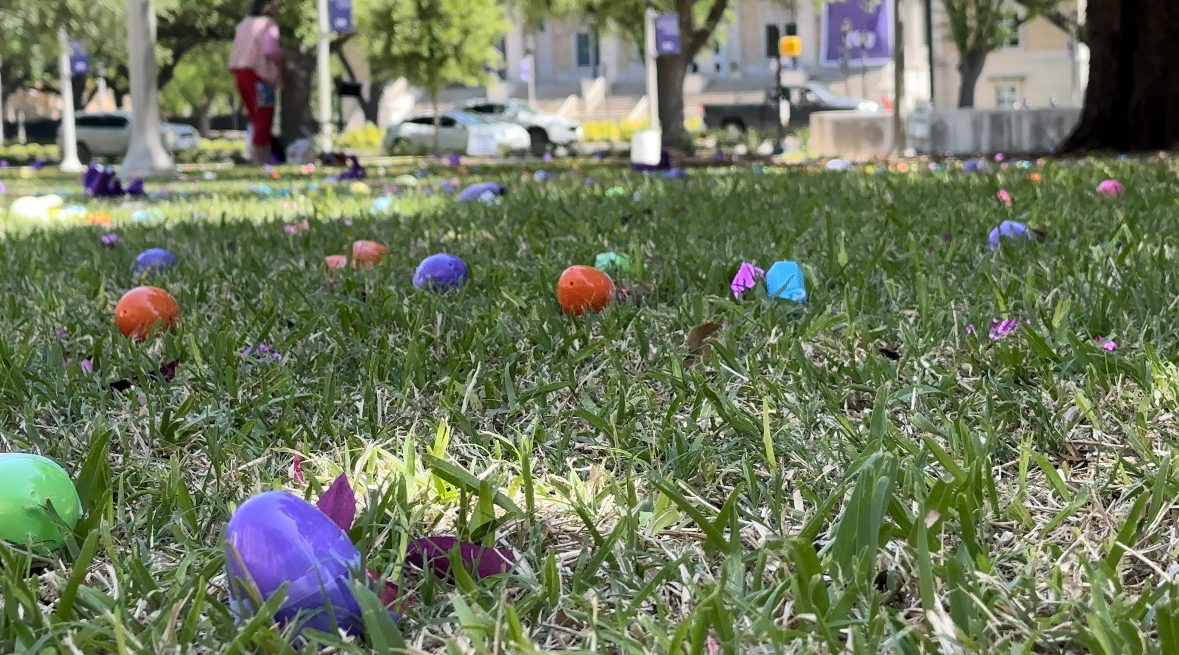 TCU celebrated its 30th annual Easter Egg hunt on Sunday, April 13.