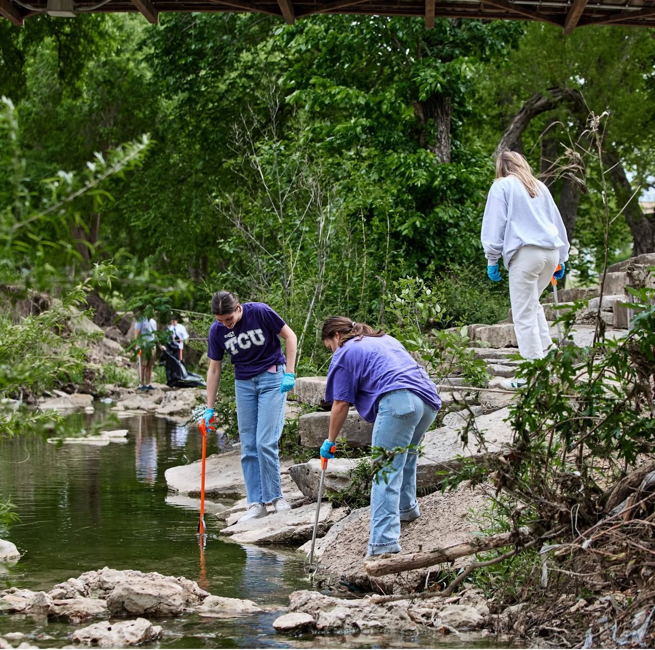 With the month of April is recognized as Global Volunteer Month, TCU is preparing a week of opportunities for students to get involved in the community.