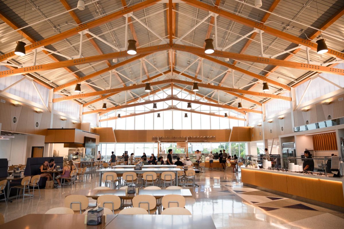 TCU students are having meal at Gutierrez Hall in Fort Worth, Texas Sep. 14, 2025. (TCU360/Nghia Tran)