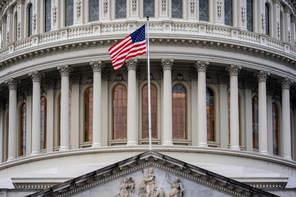 A partisan standoff over health care and spending is threatening to trigger the first U.S. government shutdown in almost seven years, at the Capitol in Washington, Tuesday, Sept. 30, 2025. (AP Photo/J. Scott Applewhite)