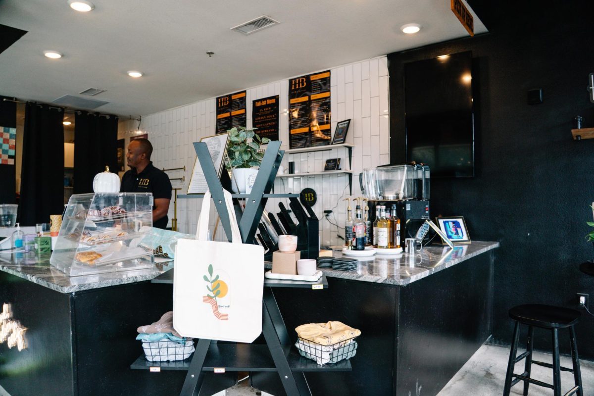 HustleBlendz offers a comfortable and friendly coffee experience. Co-founder Tweety Angwenyi works behind the counter and makes an effort to remember regular customers. (Sydney Jansen/Staff Writer)