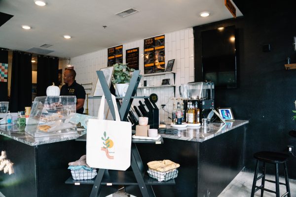 HustleBlendz offers a comfortable and friendly coffee experience. Co-founder Tweety Angwenyi works behind the counter and makes an effort to remember regular customers. (Sydney Jansen/Staff Writer)