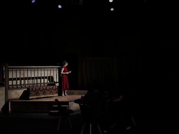 Inside the tech rehearsal for TCU Opera's "The Medium."