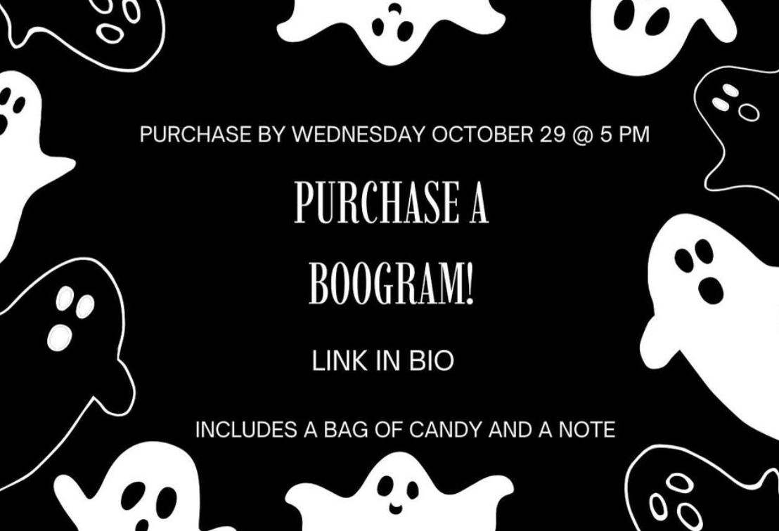 Strike Down Cancer "Boo Bag" advertisement on Instagram. (Courtesy of TCU Strike Down Cancer's Instagram)