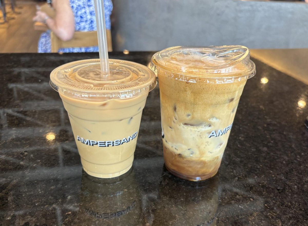 Some TCU student favorite coffee options at Ampersand.