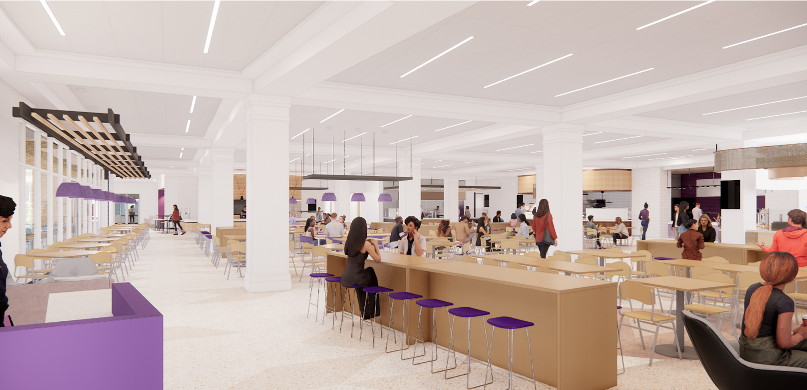 By fall 2026, Market Square will be an open concept modern dining experience. Here's what's happening in the meantime.