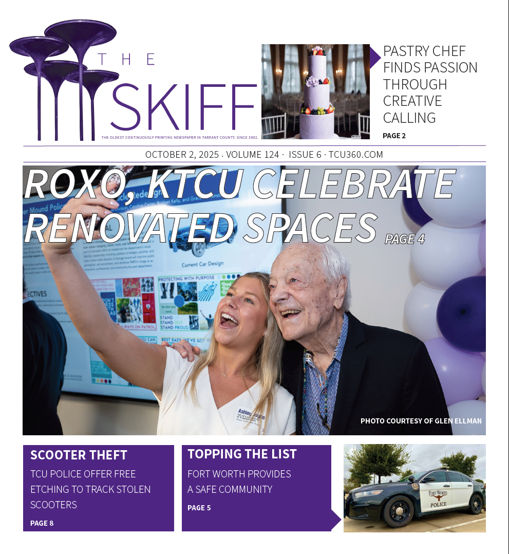 The Skiff: KTCU, Roxo celebrate new homes