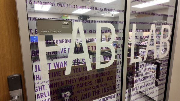 The TCU Fabrication Lab ("Fab Lab"). (Aliyah Howell/Staff Writer)