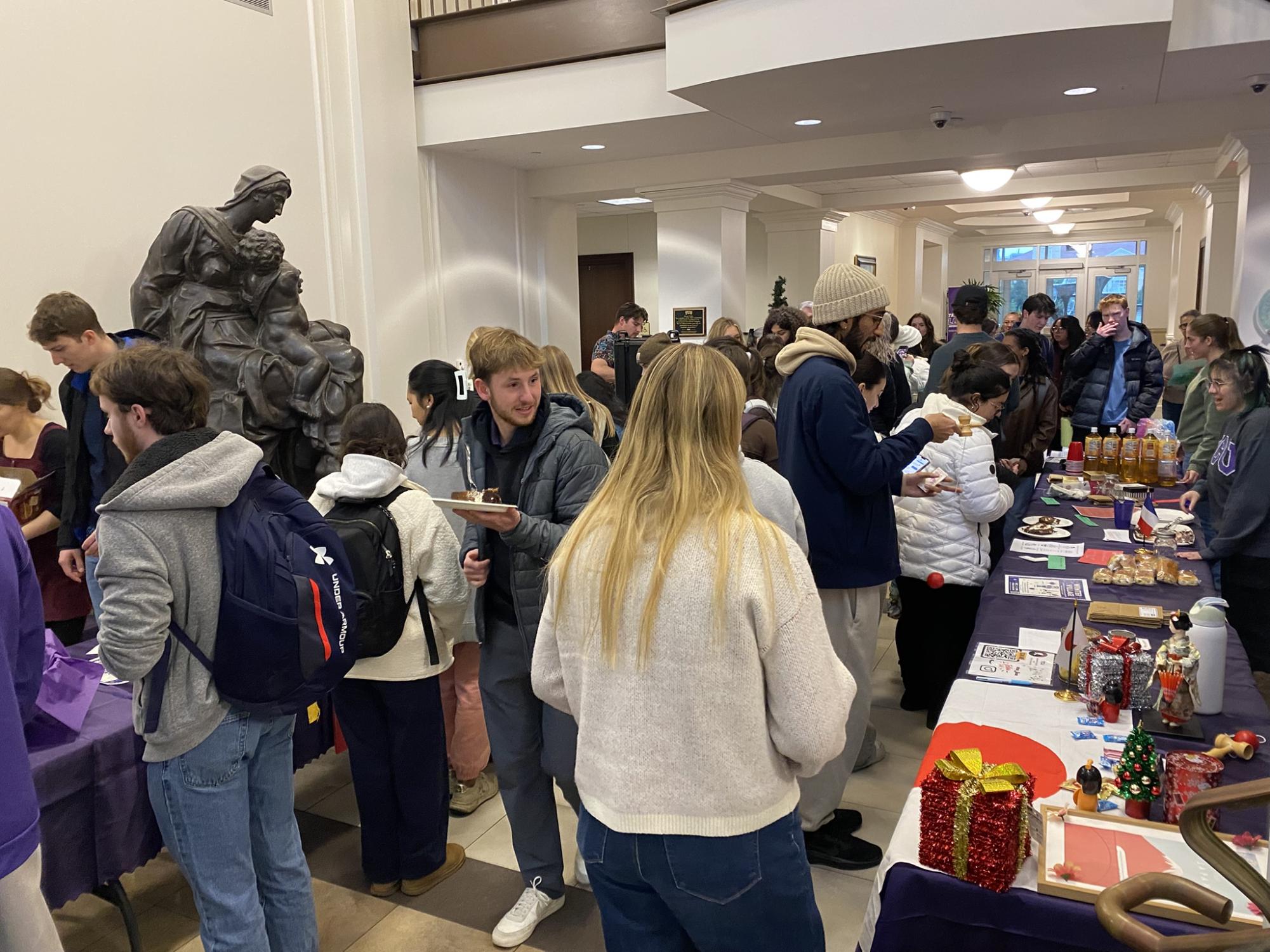 Winter Village offers students a global holiday experience