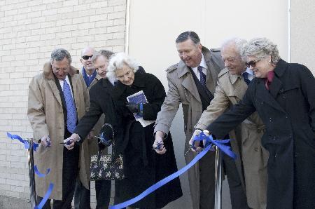 Bob Schieffer commemorates Moudy Building Souths expansion