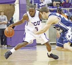 Horned Frogs continue losing; forwards play shows promise