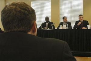 Candidates display potential at SGA forum