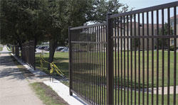 Fence built to reduce crime, police chief says