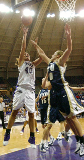 Lady Frogs end NIT play on a win