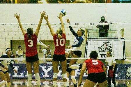 Volleyball team loses first televised match