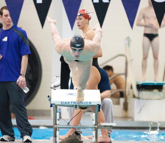 Swimming & diving teams beat the Utes
