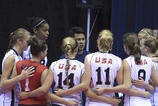 TCUs associate head volleyball coach Jason Tanaka spent his summer coaching players that could become future Olympians. Tanakas team consisted of players ranked in the nations top-50 for athletes 15-years old and younger. Photo by Media Relations