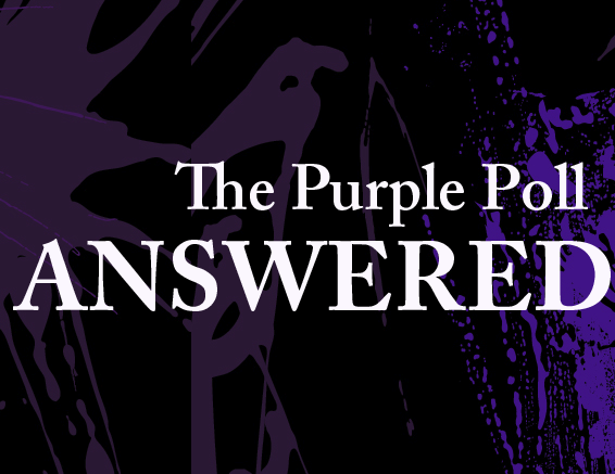 The Purple Poll Answered