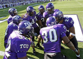 Frogs dominate on both side of the ball