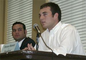 Two SGA candidates debate for runoff