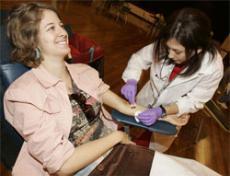 APO sponsors bone marrow screening, blood drive