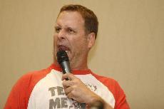 Full House star Dave Coulier performs for more than 600 students Wednesday evening for Howdy Week.